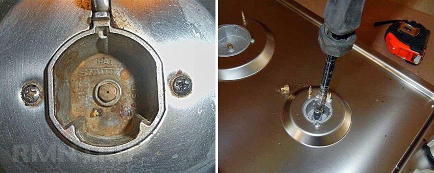 Заміна жиклерів на газовій плиті