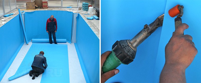 Як побудувати басейн з бетонною чашею своїми руками