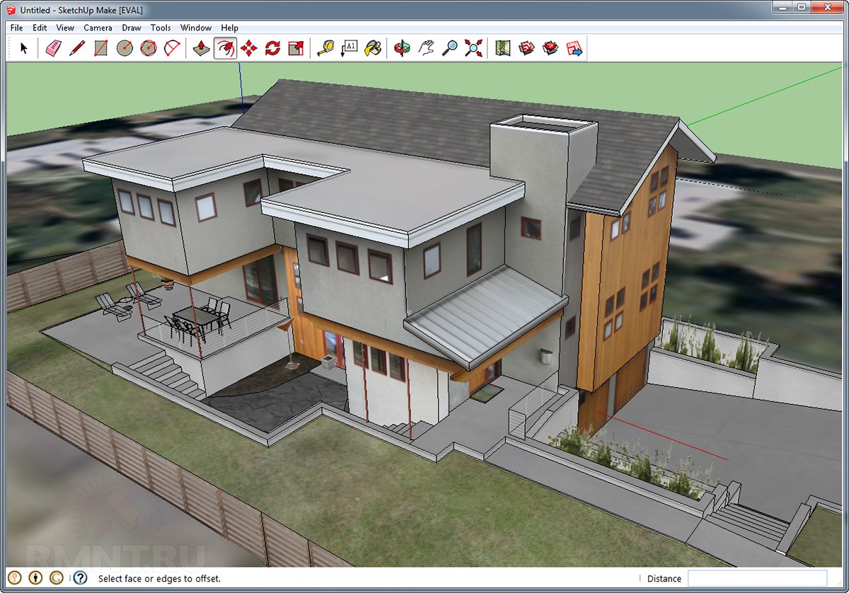 Программа для 3д моделирования домов и придомовых территорий