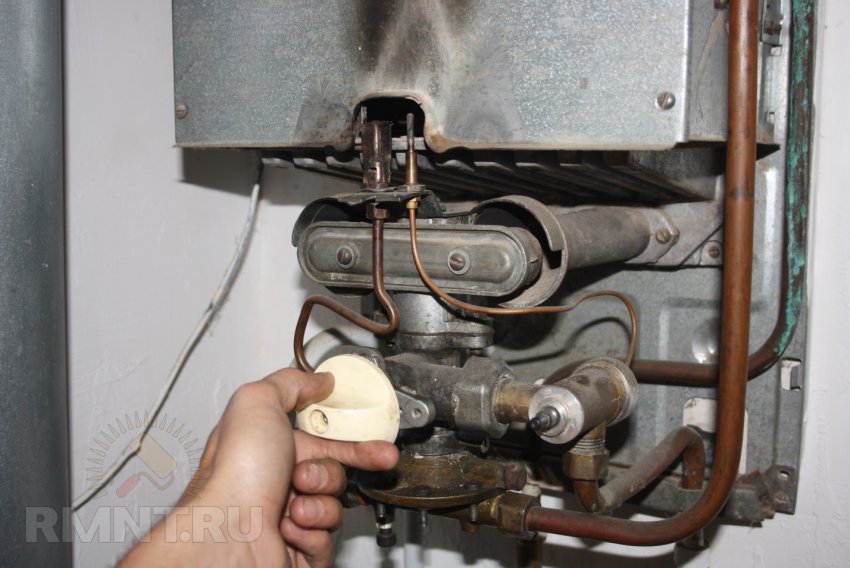 Майстер-клас: ремонт газового крана в радянській колонці