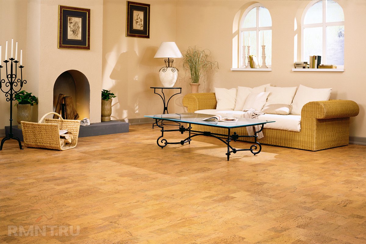 Пробкова підлога: плюси і мінуси підлогового покриття з пробки