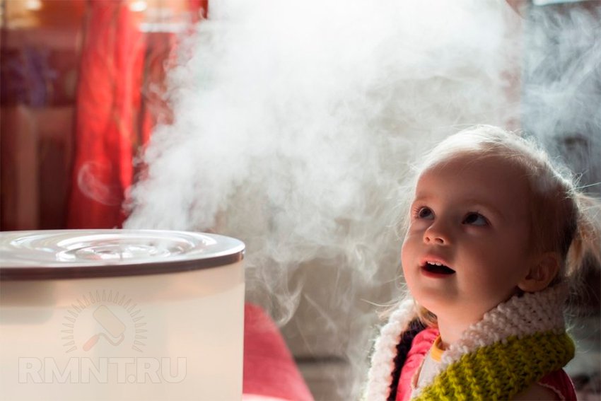 Зволожувач повітря для дітей - користь і шкода, як вибрати