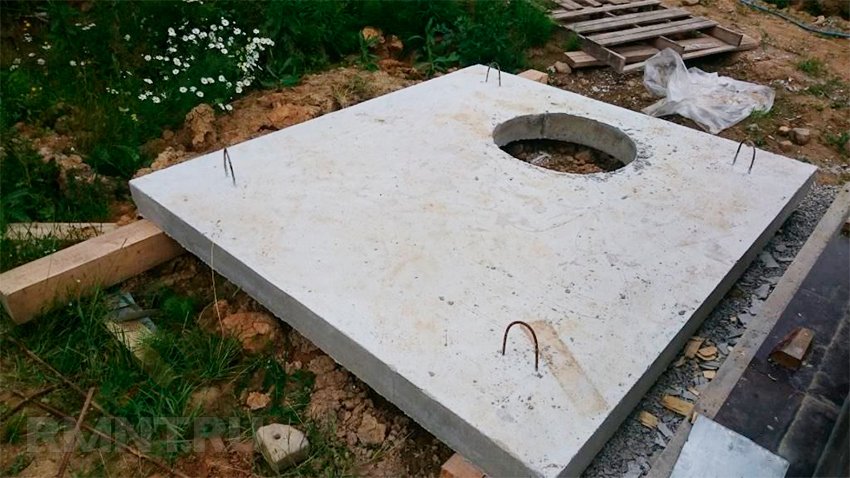 Кришка кесона з бетону