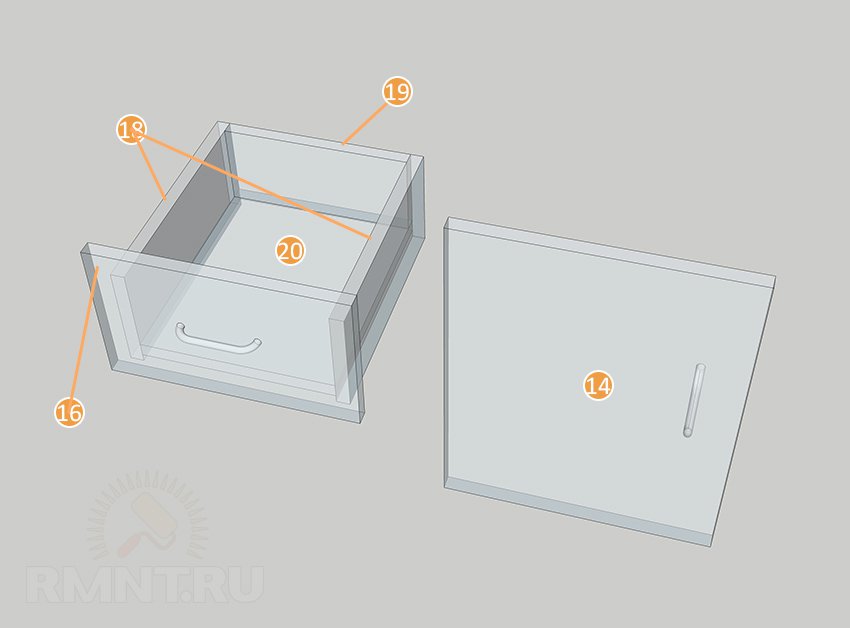 Розкладний кухонний стіл своїми руками: креслення і схеми